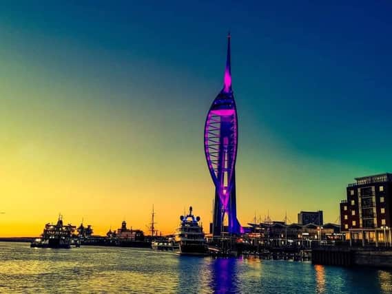 The Spinnaker Tower. Picture: Vicky Stovell - Instagram: @smi_ley456 - Facebook: Smiley Sunshine Photography
