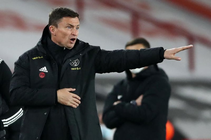 Sheffield United have narrowed down their managerial search to a shortlist of five, which includes interim boss Paul Heckingbottom. (Sky Sports)

 (Photo by TIM GOODE/POOL/AFP via Getty Images)