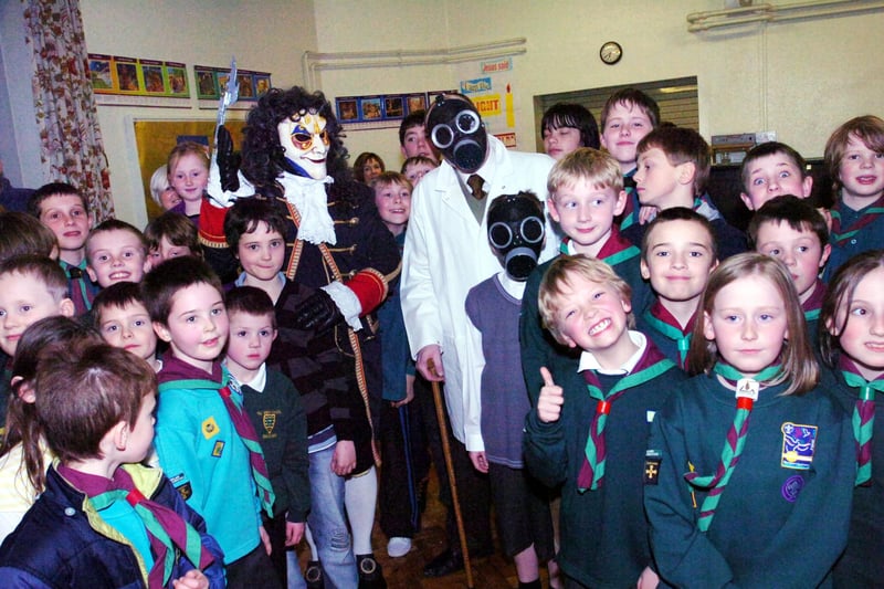 It's 2008 and a Dr Who theme could be seen at this meeting of the St John's Cubs. Remember it?
