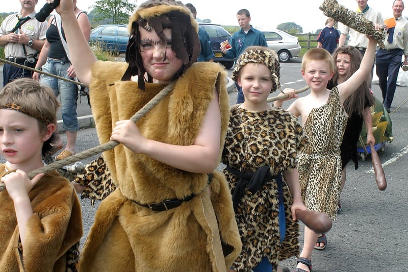 Chapel carnival, cavemen, cubs and scouts in 2006