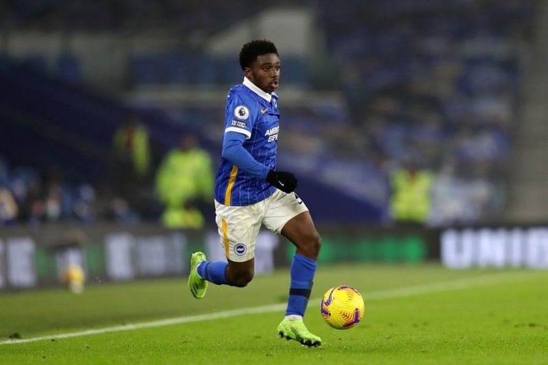 Everton are keen on Brighton right-back Tariq Lamptey but have dropped their interest in Max Aarons. (Phil Kirkbride, Liverpool Echo)

 (Photo by Naomi Baker/Getty Images)