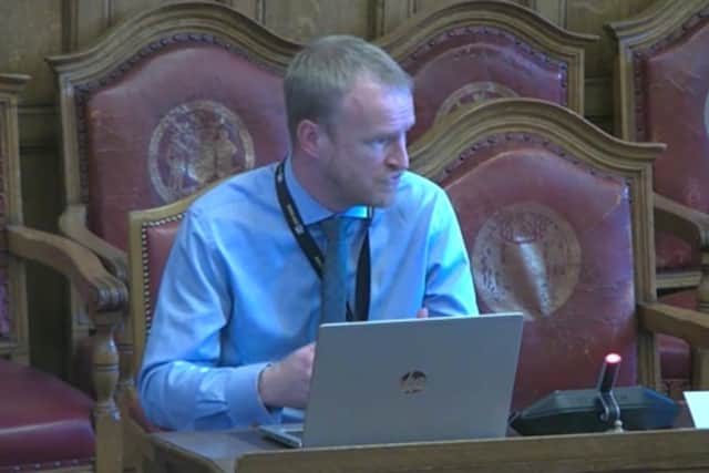 Tom Smith, director of direct services at Sheffield Council. The authority still has 83 vehicles that will not be compliant with its own Clean Air Zone, meaning it will either have to avoid driving these into the zone or charge itself.