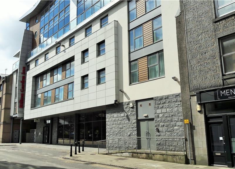 Fully fitted 100 en-suite bedroom, 3+ star hotel with high quality fixtures and fittings within a prime Aberdeen City Centre location - £3,000,000.