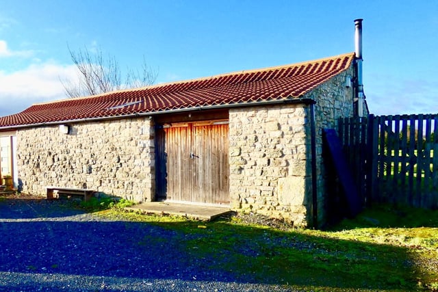 A home and a business in one - this two-bedroom barn conversion comes with a 986 sq ft garden centre and has a starting price of £675,000. The sale is being handled by Housesimple. (https://www.zoopla.co.uk/for-sale/details/54050848)