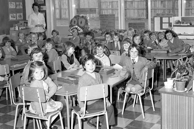 It's the start of the day and these pupils at Seaham New School are ready for the day ahead in May 1974. Do you recognise any of them?
