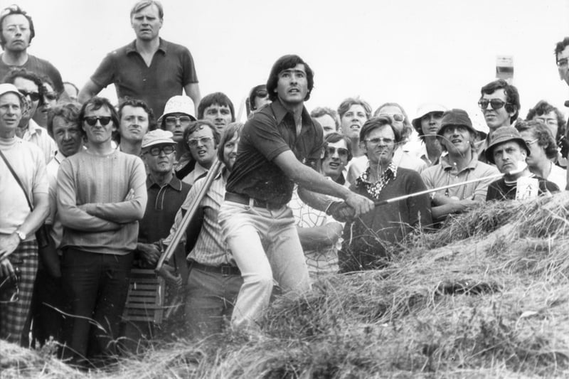A picture I love of a young Seve in The Open at Birkdale in 1976 - two months after I played with him in a pro-am! Who could have known?