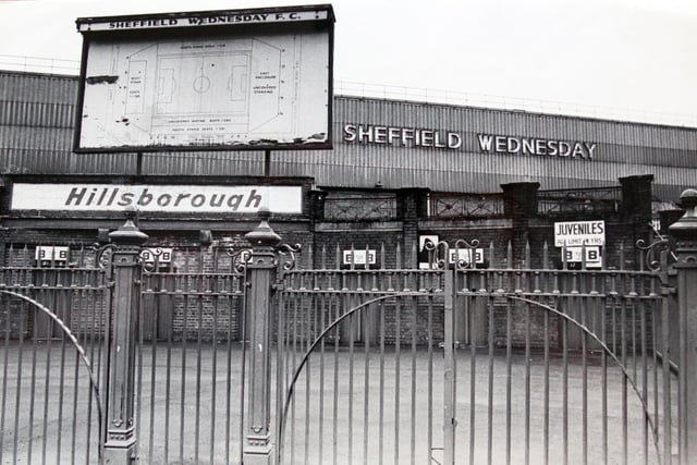 The Leppings Lane end in June 1980.