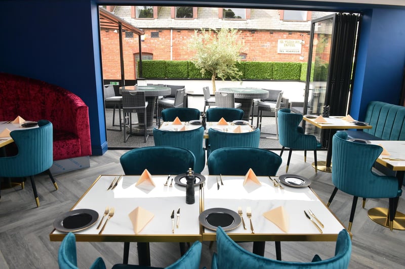 The new Wyvestow's Bistro and Bar features both outdoor and indoor dining areas.