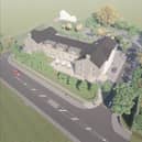 Image of the hotel approved to replace The Rising Sun on Hope Road near Hope.
