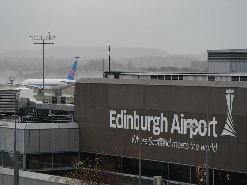 Edinburgh Airport ranked 14/29 with an overall customer score of 58 per cent.