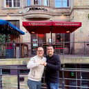 Organisers Richard Chongtham (left) and Adrian Bagnoli