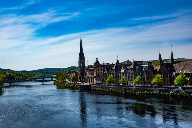 Perth bags the top spot in Scotland, and according to the study, also boasts one of the strongest community spirits.