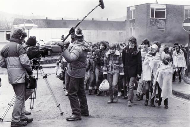 Threads was filmed in Sheffield in the 1980s during the Cold War.
