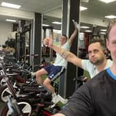 Sheffield United's Olly Cree, Chris Senior and Nathan Winder taking part in the November challenge