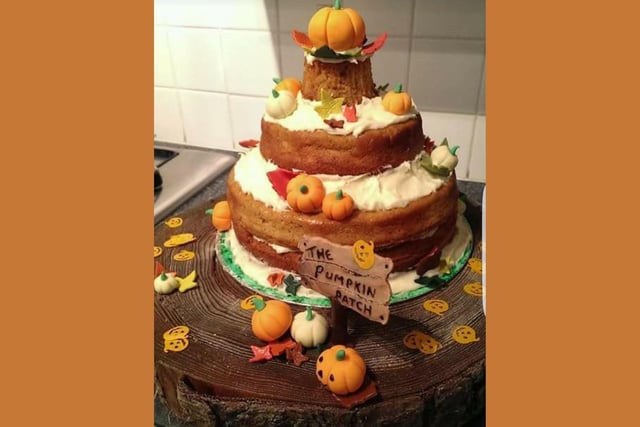 We love Angela Gaffney's Halloween-inspired bake!