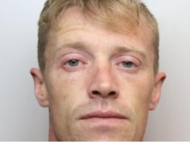 Doncaster man Paul Eardley, 32, is wanted in connection with a reported burglary in Carcroft on July 20 in which a man was assaulted.
Do you know where Eardley is staying or have information about his whereabouts?