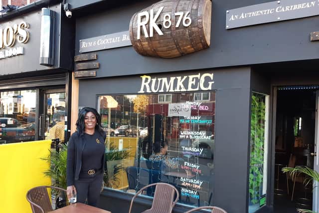 Joanne O’Connell is deputy manager of Rumkeg which opened six months ago. Brought up in the area, she thinks Abbeydale Road is the best it’s been.