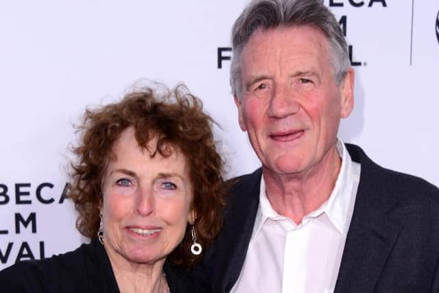 Michael Palin and his late wife Pic by Getty