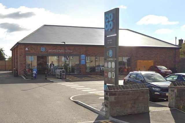The Co-operative on Derbyshire Lane, Norton Lees, which has asked Sheffield Council for planning permission for a 24 hour Amazon collection and return hub locker that it has already installed. Credit: Google Maps.