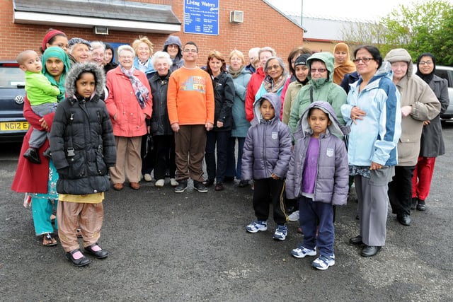 Back to 2013 and a Faiths Together South Tyneside Womens Inter Cultural event. It saw women and children joining together for a walk from Living Waters Church to the Al Azhar Mosque.