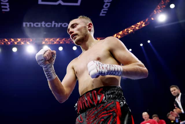 Sunny Edwards celebrates victory: Warren Little/Getty Images