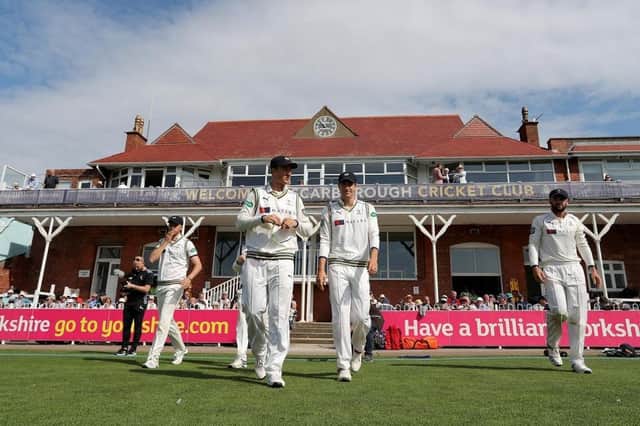 Scarborough is due to host Yorkshire v Lancashire from July 11.