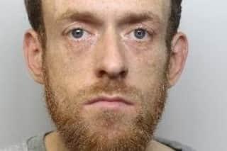 Sheffield Crown Court heard on April 28 this year how Alexander Riley, then aged 29, of no fixed abode, was part of a small gang of “street drug users” who left their victims scared for their safety and their lives.