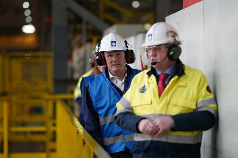 Sir Keir has also toured Hartlepool Power Station and Camerons Brewery on previous visits to town during the election campaign.