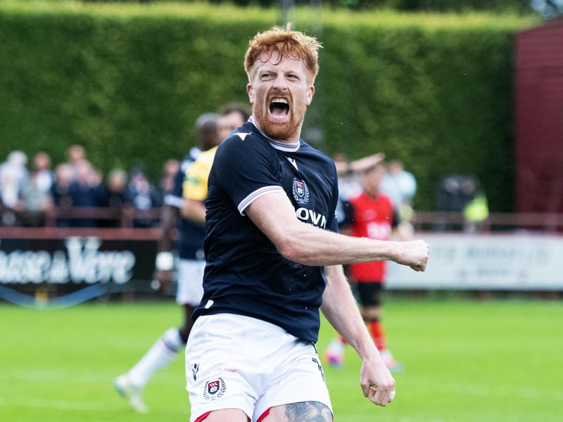 The 32-year-old striker has had a nomadic career, but will hope to set up home in Dundee after rejoining his hometown club this summer. Scored 16 league goals for Ross County last season, and has already continued his goal scoring form for the Dee with five goals in three games during the Premier Sports Cup group stages.