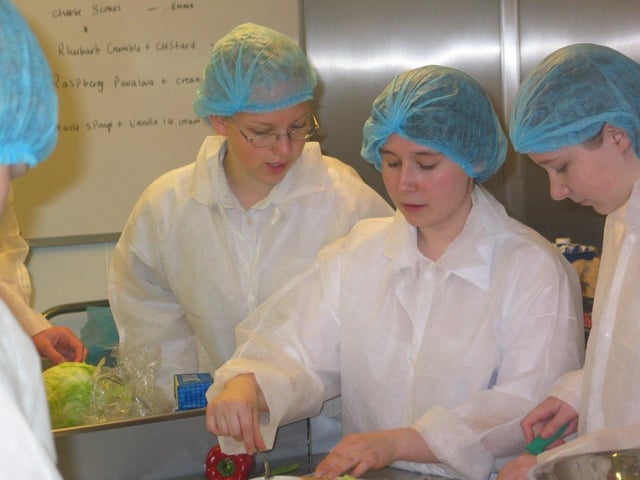 Year 9 pupils from Wath Comprehensive School in Rotherham and Campsmount School in Doncaster were set the task of designing a sandwich for the 2006 Flying Food competition for in flight passengers