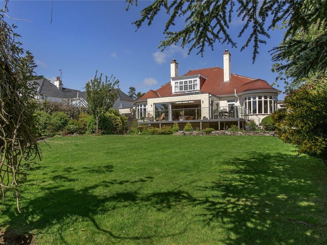 Substantial five-bedroom family home with superb south facing garden and stunning views of the Pentland Hills - Offers over £1,100,000.