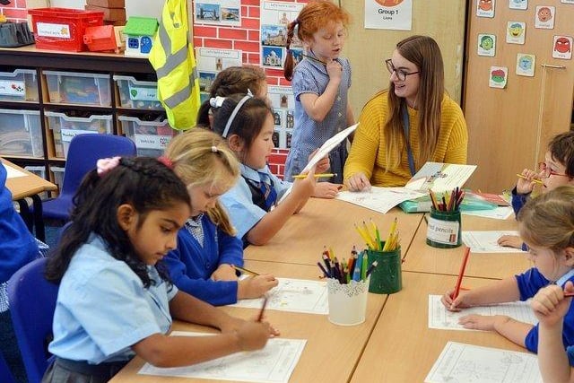 St Wilfrid's Catholic Primary School is over capacity by four per cent. The school has an extra 12 pupils on its roll.
