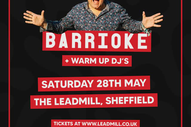 'Barrioke' is coming to The Leadmill in May, courtesy of Eastenders' Star Shaun Williamson.