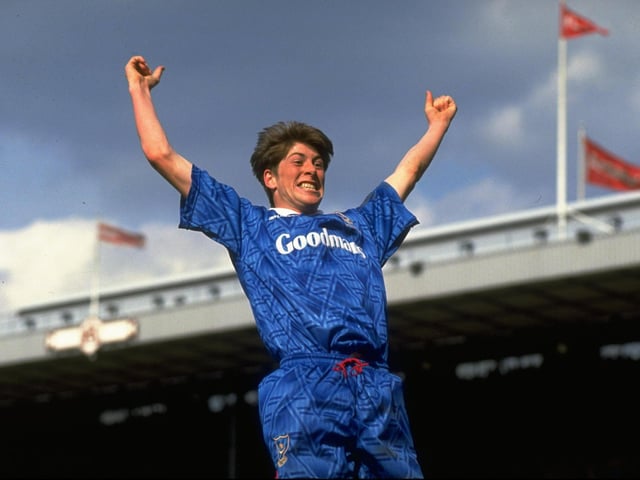 Not this, the most famous goal from Anderton in THAT FA Cup run, but a long-range effort against Orient which earned air time on Match of the Day that night