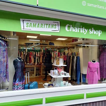 Sheffield Samaritans Chapel Walk charity shop.