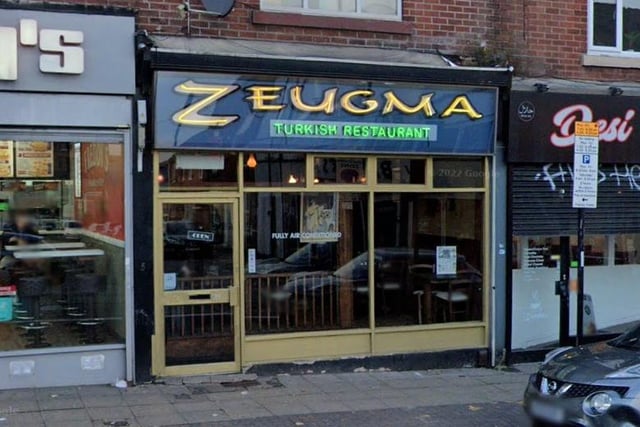 Zeugma is a Turkish and Mediterranean restaurant serving traditional dishes from beyti, kaburga, and kebabs. It has a range of vegetarian and gluten-free options, and has a 4.5 star rating on TripAdvisor from 560 reviews. Location: 146 London Road, Highfield.
