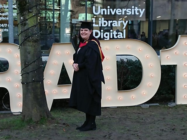 Danny Hewson says of his girlfriend: "She's a nurse at the QE. I don't tell her enough how proud I am of her, I bet when she passed her degree she would never have thought that she would end up front line in a pandemic. She's doing brilliant and me and all the family are more than proud."
