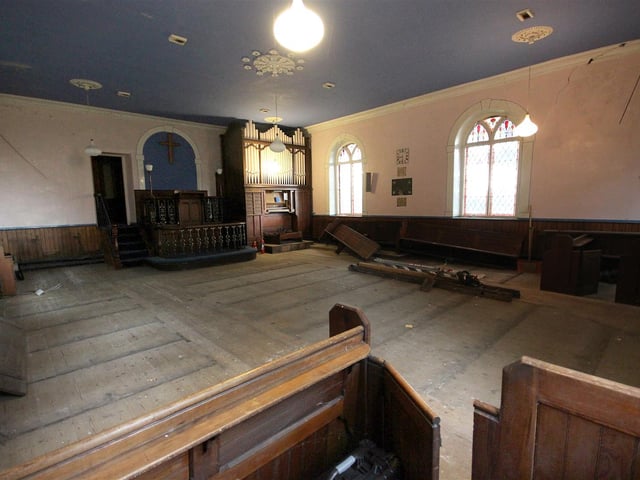 The proposals given the green light involve keeping the pulpit, some of the pews and retaining much of the stained glass.