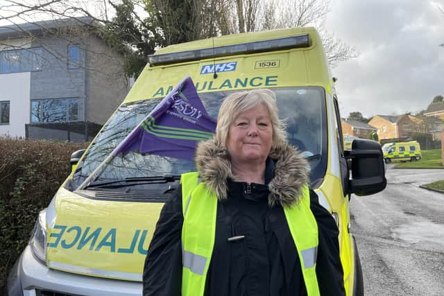 Tracey Leatherland, paramedic and south area secretary for Unison, say, out of her 17 year career, working conditions with the NHS are now "the worst they've ever been".