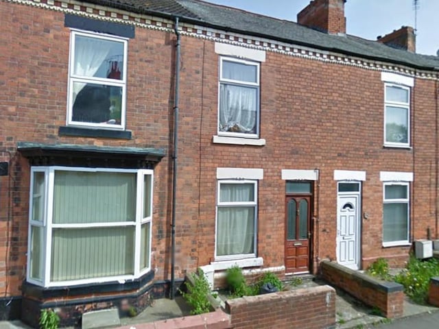 This two-bed has a lawned garden to the rear. Marketed by Burrell's Estate Agency who you can ring on 01909 292019.