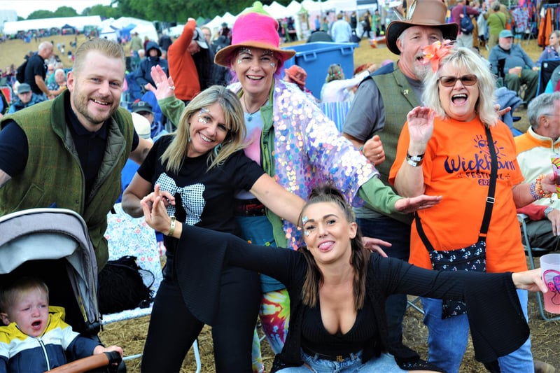 The crowd on day two of Wickham Festival. Picture: Paul Windsor