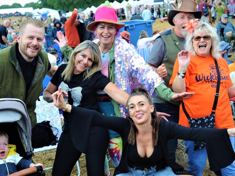 The crowd on day two of Wickham Festival. Picture: Paul Windsor