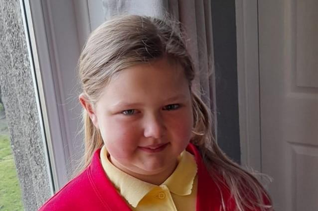 Kristine Armstrong said: "Erin Armstrong, Year 5 Shilbottle Primary."