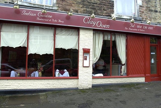 Pictured is the Clay Oven Indian Restaurant, Oakbrook Road, Sheffield, in January 2002