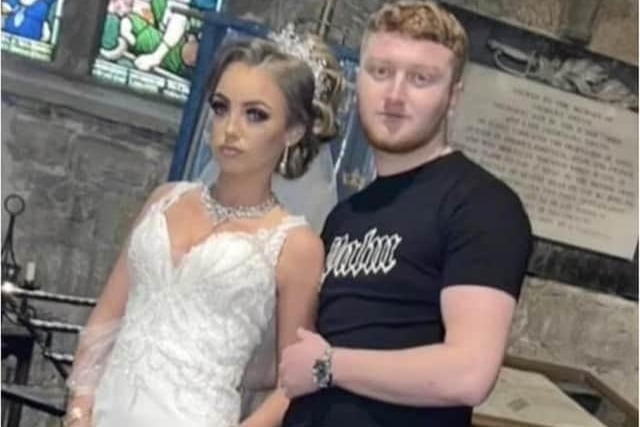 This TikTok went viral right at the start of the year, after it revealed a Doncaster groom arrived at his wedding in a T-shirt, jeans and trainers, while his bride went all out with a mermaid style wedding gown.
