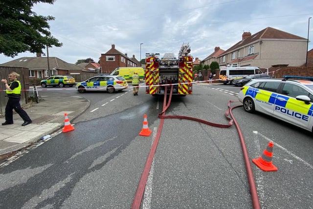 Firefighters from the following stations have been sent to the scene; Sunderland Central, Farringdon, Rainton Bridge, Washington, North Shields, South Shields and Gosforth.
