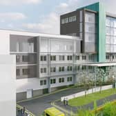 An artist's impression of Weston Park Hospital's future plans