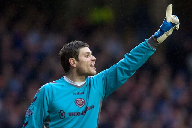 The reliable deputy stepped in in place of Craig Gordon and made a save from ex-Jambo Robert Sloan.
