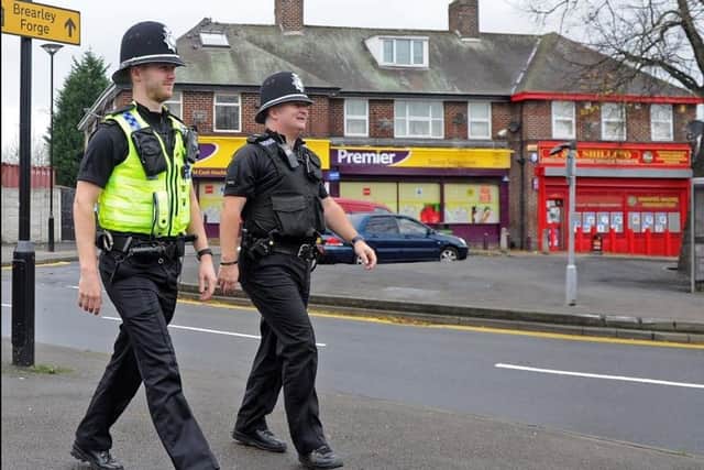 Police patrols have been stepped up following a number of burglaries in a Sheffield suburb