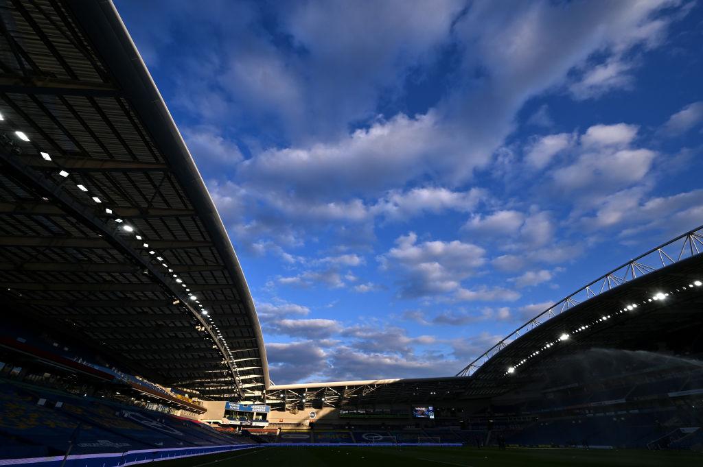 American Express Community Stadium. (Photo by Glyn Kirk - Pool/Getty Images)